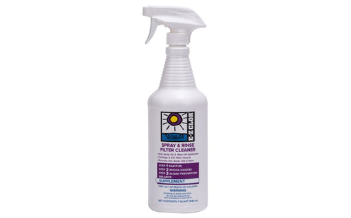E-Z Chlor 1 qt Spray N Rinse Filter Cleaner