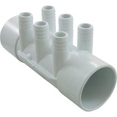 Waterways Plastics 672-7120 6 Port Ribbed Barb Manifolds