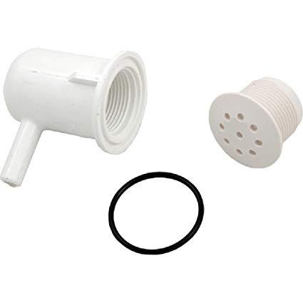 Waterway Plastics 670-2300 3/8" white top flow air injector