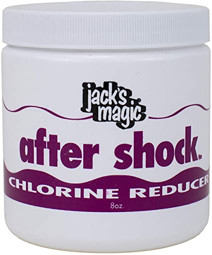 Jacks Magic JMAFTER08 8OZ AFTER SHOCK CHLORINE REDUCER