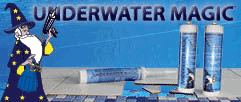 Underwater Magic™ 88-867-1010 9.8 oz Tube or 88-867-1000 9.8oz Case - White