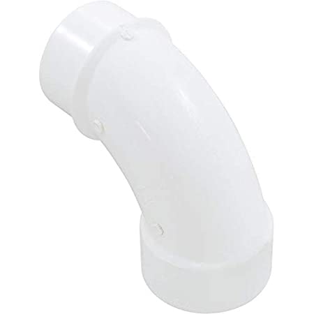 Waterway Plastic 411-9120 2" Socket x 2" Spigot Sweep Ellbow-White