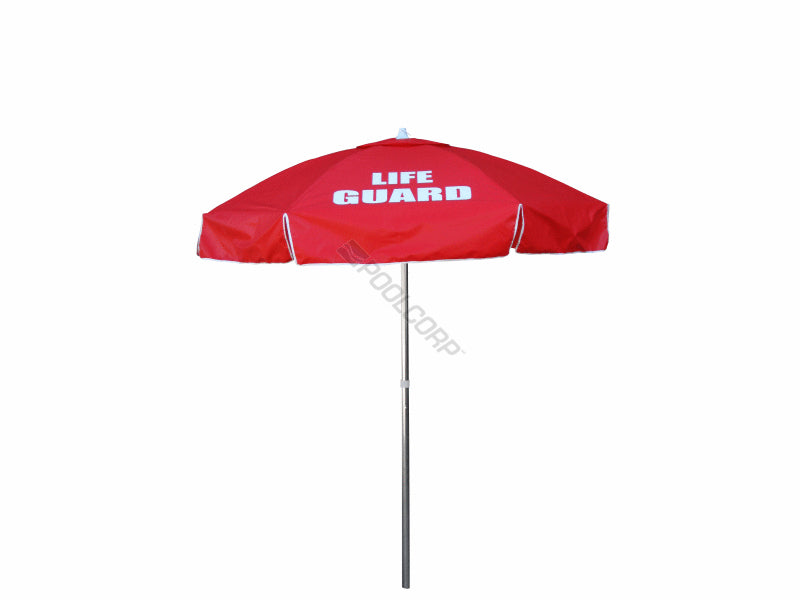 KEMP  12-004-RED 6' RED GUARD UMBRELLA